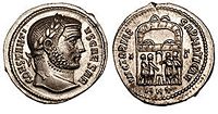 Monedas emitidas en Antioquia bajo Constancio Cloro..jpg